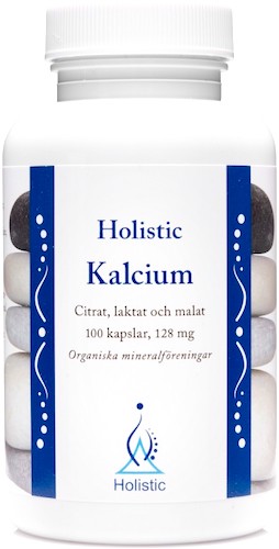 Holistic Kalcium 160mg (Wapń) 90kaps vege - suplement diety WYPRZEDAŻ Krótka data !