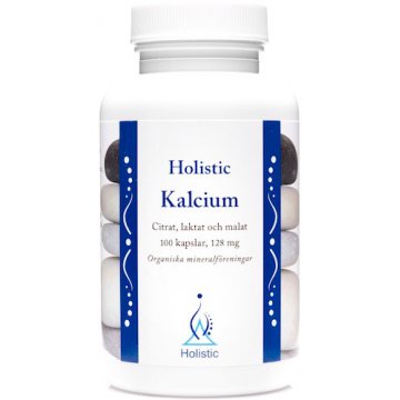 Holistic Kalcium 160mg (Wapń) 90kaps vege - suplement diety WYPRZEDAŻ Krótka data !
