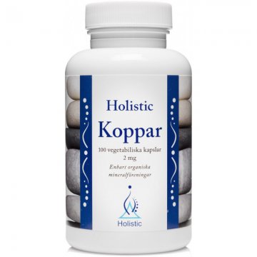 Holistic Koppar Miedź 2mg 100kaps vege - suplement diety
