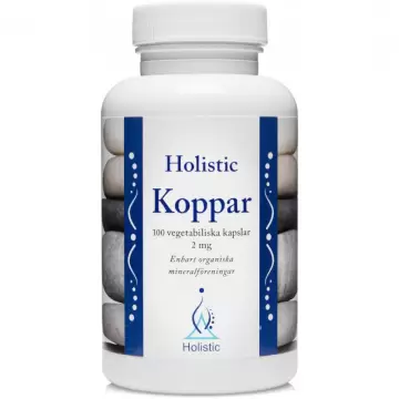Holistic Koppar Miedź 2mg 100kaps vege - suplement diety