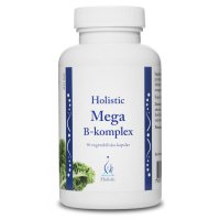 Holistic Mega B-komplex 90kaps vege - suplement diety