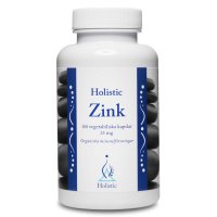 Holistic Zink Cynk 25mg 90kaps vege - suplement diety