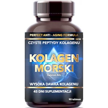 Intenson Kolagen morski rybi tabletki 45g 90tab - suplement diety