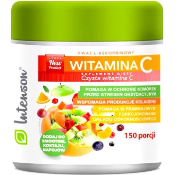 Intenson Witamina C 150g proszek kwas L-askorbinowy