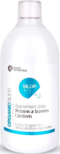 Invex SILOR +B+J 1l Krzem z Borem i Jodem 1000 ml - suplement diety