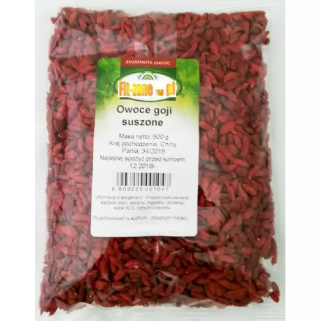 Targroch Jagody Goji suszone na słońcu 500g