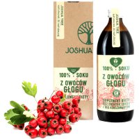 Joshua Tree Sok z Głogu 500ml Głóg z wit.C bez konserwantów i cukru - suplement diety PROMOCJA