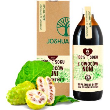 Joshua Tree Sok z owoców Noni 500ml z wit.C bez konserwantów i cukru - suplement diety