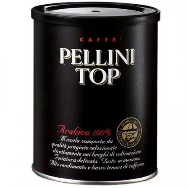 Pellini Top 100% Arabica Espresso 250g kawa mielona puszka WYPRZEDAŻ!