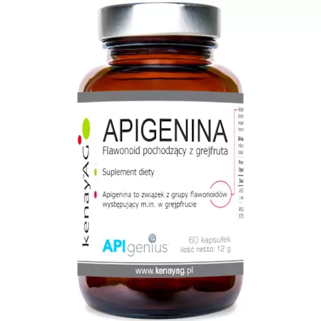 Kenay Apigenina 50mg 60kaps - suplement diety