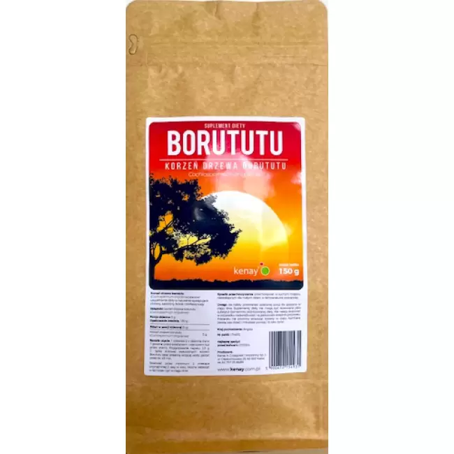 Kenay Borututu zioła (korzeń) 150g - suplement diety