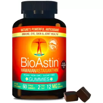 Kenay Cynaotech BioAstin GUMMIES żelki cytrusowe do ssania Bioastyna 6mg 60 żelków vege - suplement diety