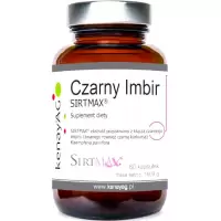 Kenay Czarny Imbir SIRTMAX 100mg 60kaps - suplement diety