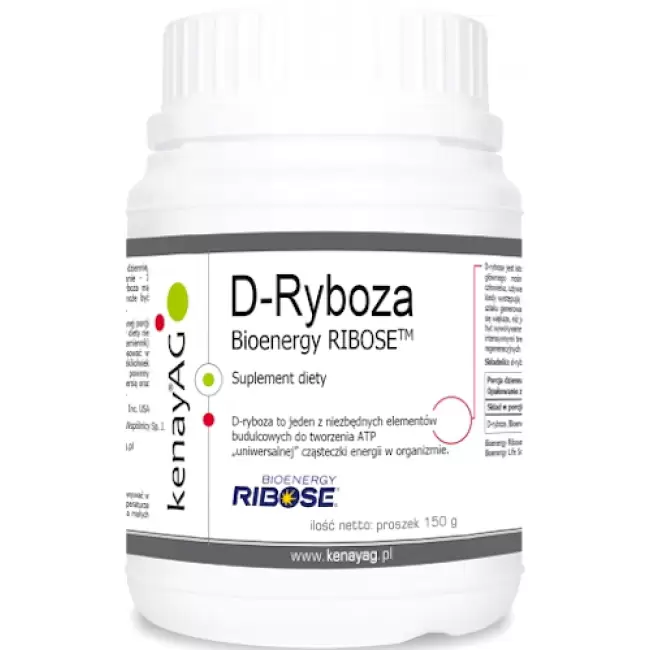 Kenay D-Ryboza 150g proszek ATP - suplement diety