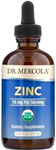 Kenay Dr Mercola Cynk w kroplach 115ml - suplement diety