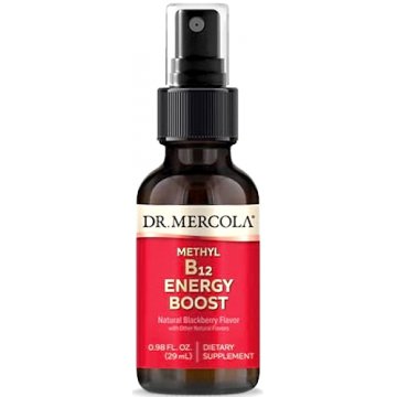 Kenay Dr Mercola Witamina B12 Energy Boost Metylokobalamina 29ml Spray - suplement diety