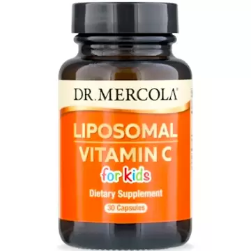 Kenay Dr Mercola Witamina C Liposomalna dla dzieci 125mg 30kaps - suplement diety