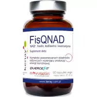 Kenay FisQNAD NAD+ fisetin teaflawina kwercetyna 60kaps vege Energia - suplement diety