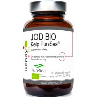 Kenay JOD BIO Kelp PureSea 60kaps vege - suplement diety