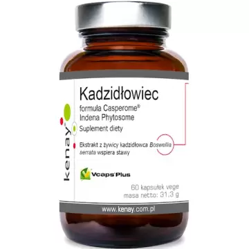 Kenay Kadzidłowiec Casperome 60kaps vege - suplement diety Boswellia Serrata wspiera Stawy