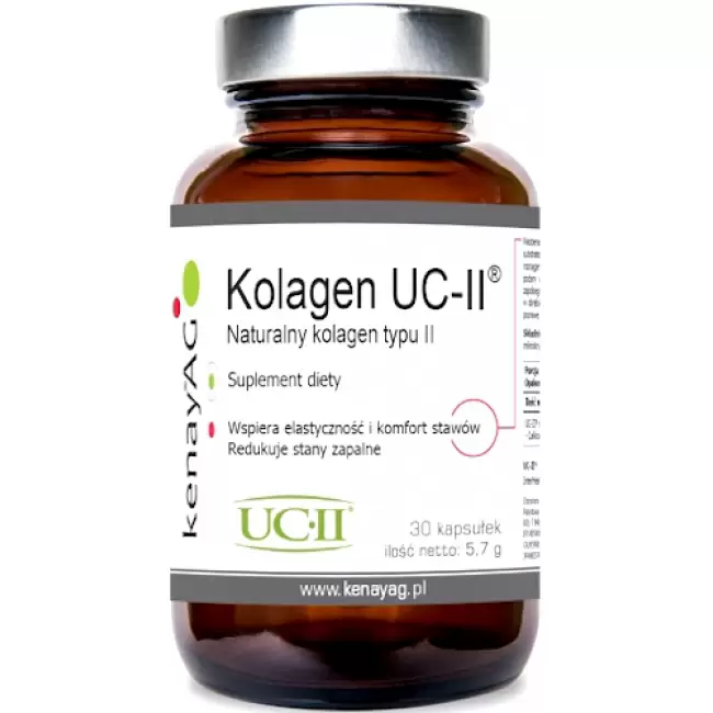 Kenay Kolagen UC-II 30 kaps naturalny kolagen typu II - suplement diety