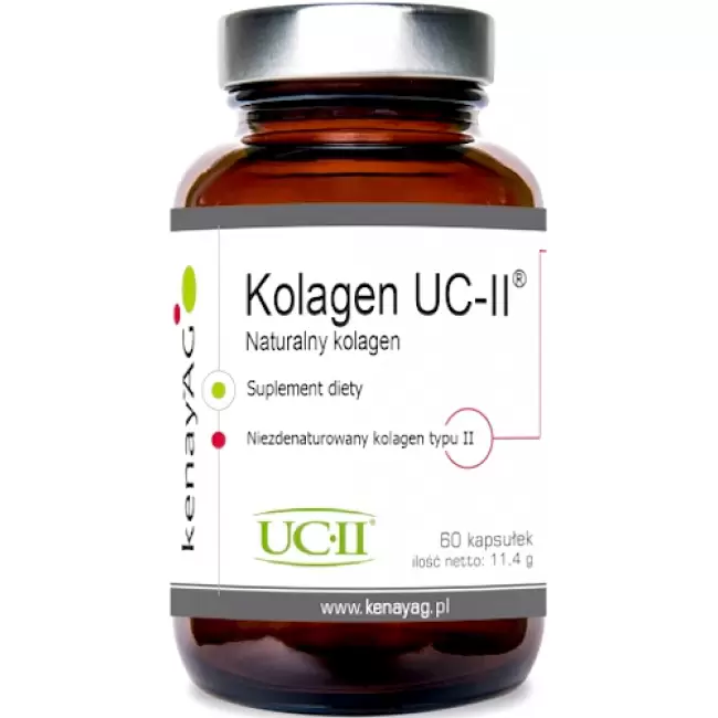 Kenay Kolagen UC-II 60 kaps naturalny kolagen typu II - suplement diety