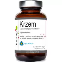 Kenay Krzem Liposomalny LipoCellTech™ 60kaps vege - suplement diety Stawy Kości Chrząstki