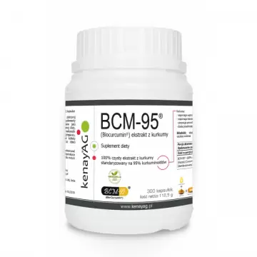 Kenay Kurkuma BCM-95 375mg 300kap ekstrakt 95% - suplement diety