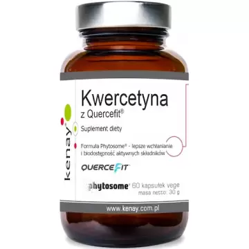 Kenay Kwercetyna z Quercefit 60kaps vege - suplement diety Qercetine z Fosfolipidami