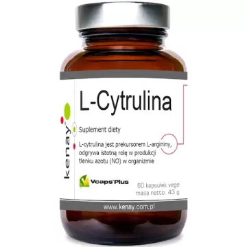 Kenay L-Cytrulina 600mg 60kaps - suplement diety