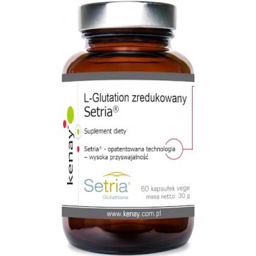  Kenay L-Glutation zredukowany Setria® 60kaps vege - suplement diety Japonia