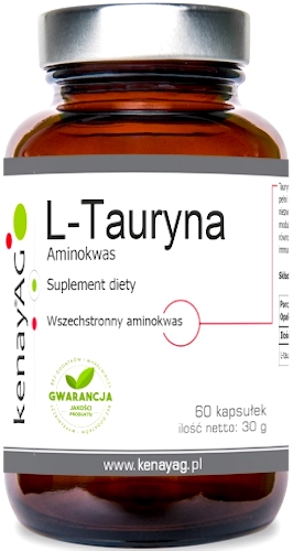 Kenay L-Tauryna 500mg 60kaps - suplement diety