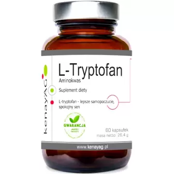 Kenay L-Tryptofan 440mg 60kaps - suplement diety