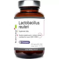 Kenay Lactobacillus reuteri Pylopass® 60kaps vege - suplement diety Probiotyk Niemcy