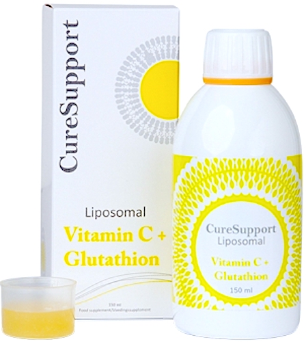 Kenay Liposomalna witamina C + Glutation 250ml CureSupport - suplement diety