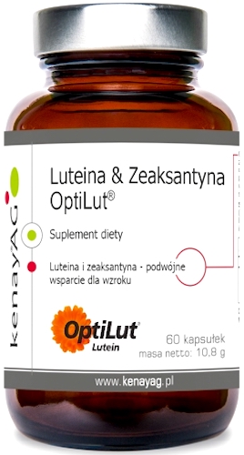 Kenay Luteina & Zeaksantyna Ekstrakt 100mg 60kaps - suplement diety
