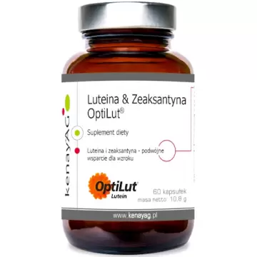 Kenay Luteina & Zeaksantyna Ekstrakt 100mg 60kaps - suplement diety