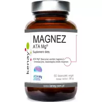 Kenay Magnez taurynian ATA 60kaps vege - suplement diety