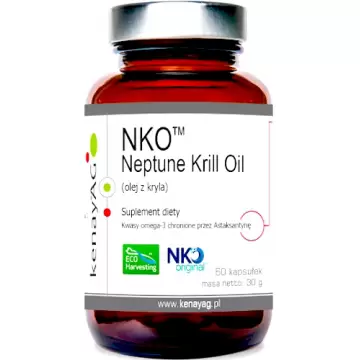 Kenay Neptune Krill Oil (olej z kryla) 60kaps - suplement diety