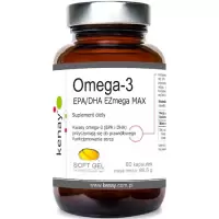 Kenay Omega-3 EPA/DHA EZmega MAX 1000mg 60kaps Tran Serce Mózg