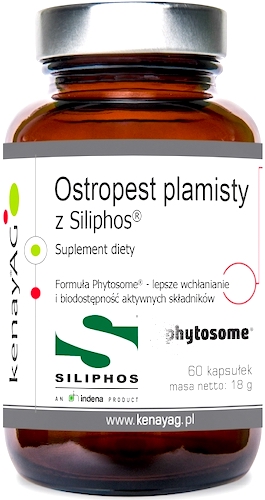 Kenay Ostropest plamisty z Siliphos 60kaps Sylibina - suplement diety