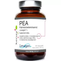  Kenay PEA Palmitoiloetanoloamid Levagen®+ 60kaps - suplement diety Kwas Palmitynowy USA
