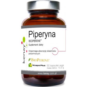 Kenay Piperyna BIOPERINE 10mg 60kaps ekstrakt 95% - suplement diety