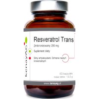 Kenay Resweratrol Trans Ekstrakt 200mg 60kaps Rdest Resveratrol - suplement diety