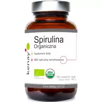 Kenay Spirulina Organiczna 500mg 180tab - suplement diety