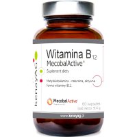 Kenay Witamina B12 Metylokobalamina 60kaps 250mcg - suplement diety