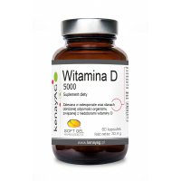 Kenay Witamina D3 4000IU 60kaps - suplement diety