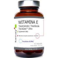 Kenay Witamina E tokotrienole i tokoferiolie TocoGaia Ultra 60kaps - suplement diety