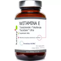 Kenay Witamina E tokotrienole i tokoferiolie TocoGaia Ultra 60kaps - suplement diety Evnol