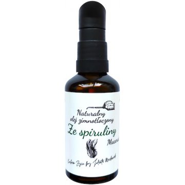 Kocham Życie Macerat z alg spirulina 50ml naturalny olej zimnotłoczony